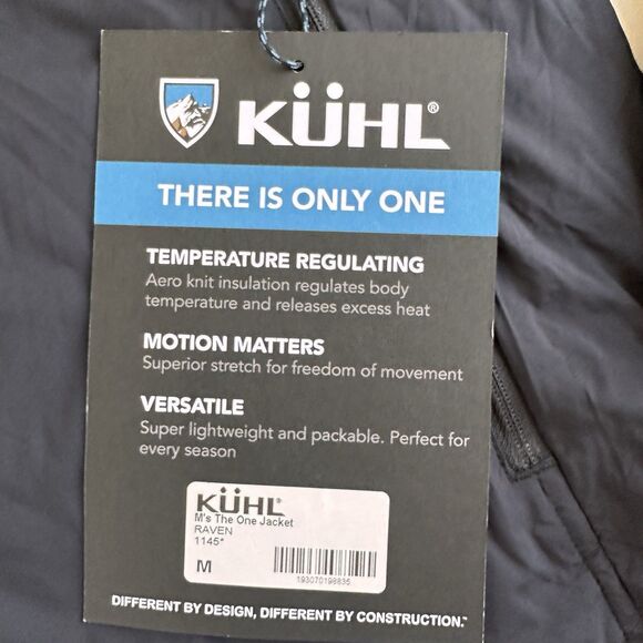 KUHL The One Jacket Ultra Light Packable Temp Regulating Medium Mens NWT - Picture 6 of 13
